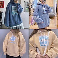 Áo hoodie nam nữ ulzzang tay phồng