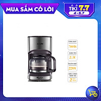 Máy Pha Cà Phê Tại Nhà Nhỏ Gọn Tiện Dụng BEAR KFJ-A07V1 Pha Cafe Dung Tích 700ml - Hàng Nhập Khẩu