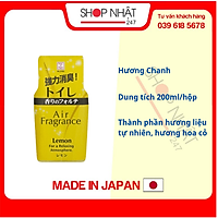 Hộp khử mùi toilet hương chanh nội địa Nhật Bản