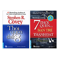 Combo7 Thói Quen Của Bạn Trẻ Thành Đạt (Tái Bản) + Thói Quen Thứ 8 (Tái Bản) (2 Cuốn)</sp