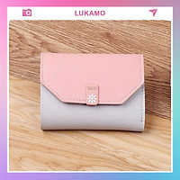 Ví nữ mini cute đẹp cầm tay thời trang cao cấp nhỏ gọn bỏ túi LUKAMO VD72