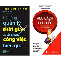 Combo 2 Cuốn Sách:  Học Cách Tiêu Tiền+ Kỹ Năng Quản Lý Thời Gian Và Tổ Chức Công Việc Hi