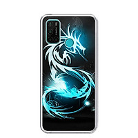 Ốp lưng dẻo cho điện thoại VSMART JOY 4 - 0245 DRAGON01 - Hàng Chính Hãng