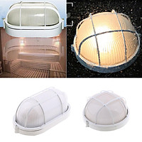4 Packs Vapor-proof Sauna/ Steam Room Light/ Lamp with Metal Guard Accessory,
