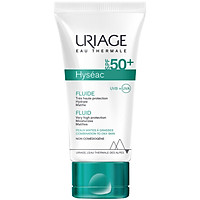 Kem Giảm Dầu Chống Nắng Cho Da Mun, Da Dầu Uriage Hyseac Fluide SPF50+ (50ml) (Mẫu mã mới)