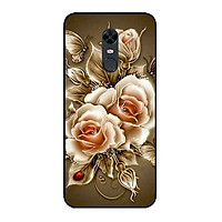 Ốp Lưng in cho Xiaomi Redmi 5 Plus Mẫu Hoa Hồng 3 - Hàng Chính Hãng