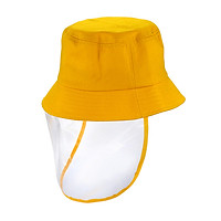 Kids Hat with Transparent Anti-dust Cover Hats Anti Sun Dustproof Outdoor Hats for Children Boys Girls Toddlers Baby