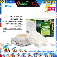 KEM MISSFAIRY ỐC SÊN - HỒNG SÂM 12G - CHỐNG NHĂN CHỐNG LÃO HOÁ