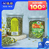 Nhân Hạt Bí Xanh Smile Nuts (265g - 500g) | Nhân bí xanh đã nướng nguyên vị, hàng nhập khẩu 100%