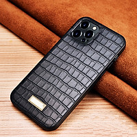 CASE/ỐP LƯNG DA CÁ SẤU BẢO VỆ CAMERA, CHỐNG SỐC cho điện thoại IPHONE 12 PRO MAX – Hàng Chính Hãng