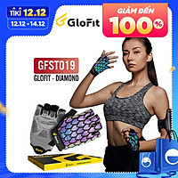 Găng Tay Tập Gym Thể Thao Glofit GFST019 - DIAMOND (Workout Gloves) Dòng Găng Tay Hở Ngón Cao Cấp Chính Hãng Glofit Đầy Trẻ Trung Năng Động