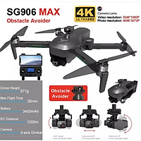 Flycam SG906 Max Gimbal chống rung EIS 3 trục, Tránh chướng ngại vật động cơ không chổi than - Hàng chính hãng