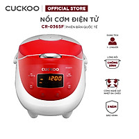 NỒI CƠM ĐIỆN CUCKOO CR-0365FR - HÀNG CHÍNH HÃNG