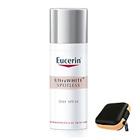 Eucerin Whitening UltraWHITE+ SPOTLESS SPF30 Day Fluid: Kem Dưỡng Trắng và Mờ Đốm Nâu Ban Ngày (50ml)