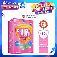 Sữa bột Colosmulti Pedia Gold hộp 28 gói x 16g chuyên biệt giúp bé ăn ngoan