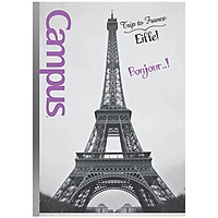 Vở Campus B5 Kẻ Ngang 200 Trang Landscape - Eiffel