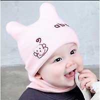 1 Mũ len ABC ( không có khăn quàng cổ ) cực ấm cho bé từ 3-18 tháng mẫu cực mới