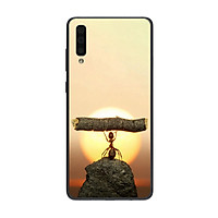 Ốp lưng dành cho điện thoại Samsung Galaxy A70 in họa tiết Chú kiến bê khúc gỗ-2500x5000