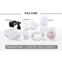 Combo Máy Hút Sữa điện đơn Spectra Q + Máy Hâm Sữa 4 chức năng FatzBaby FB3002SL