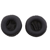 1 Pair 2 Inch Foam Pad EarPad Ear Cover for Sony Sennheiser Philips Headphone,Black