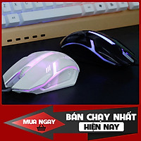 Chuột chuyên game đẹp có đèn led 7 màu cao cấp - trẻ trung - phù hợp với tất cả các dòng laptop - Chuột Nhạy Đẹp