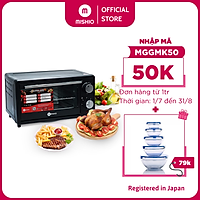 Lò nướng Mishio MK177 14L – Màu đen - Hàng chính hãng