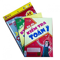 Combo Bộ đề kiểm tra Toán lớp 1 + tập bọc sách vở