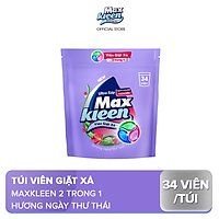 Túi viên giặt xả MaxKleen Hương ngày thư thái (34 viên/ túi)