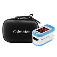 Hộp Đựng Máy Đo Nồng Độ Ôxy Chống Nước + Máy Đo Ôxy Đầu Ngón Tay Có Màn Hình LED Kỹ Thuật Số Để Đo Nhịp Tim Độ Bão Hòa Oxy Trong Máu