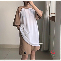 Bộ Đùi Áo Phông In Chữ Hàn Zaclang - Set thể thao uzzlang unisex áo thu tay lỡ chất cotton form rộng quần cộc T M Store