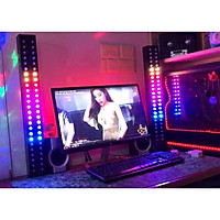 Siêu phẩm 2021 Bộ Mạch Nháy Theo Nhạc 100 LED Full 2 cột Hộp Alu