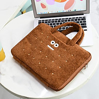 Dễ Thương Túi Đựng Laptop 13 14 15 15.6 Inch Bao Da Laptop Túi Xách Cho Macbook Air Pro 13 Máy Tính Lenovo magicbook Xách Tay Ốp Lưng