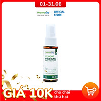 Xịt họng thảo dược Herbal Throat Spray hỗ trợ giảm ho, đau rát họng (25ml)