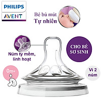 Philips Avent brand natural silicone nipple for newborns