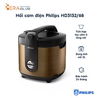 Nồi Cơm Điện Philips HD3132/68 (2 Lít) - Hàng chính hãng