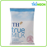 Bịch Sữa Tươi Tiệt Trùng Ít Đường TH True Milk 220ml