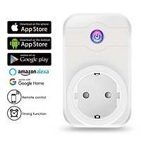 WIFI Smart Conversion Socket WIFI 2.4GHz b/g/n Plug Socket Power Switch APP Remote Control US/ EU Plug Socket Work wit