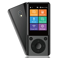 KF11 AI Translator with Color HD Touch Screen Support Hotspot Share 48 Languages Voice/Photo/Intercom Translation SIM/SD