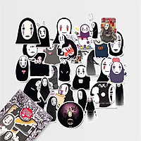 No Face Spirited Away - Set 30 sticker hình dán