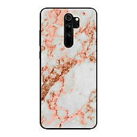 Ốp Lưng in cho Xiaomi Redmi Note 8 Pro Mẫu Nền Đá Hoa 3 - Hàng Chính Hãng
