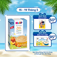 Bột ăn dặm dinh dưỡng Sữa, Đào, Mơ tây HiPP Organic 250g