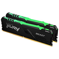Ram Desktop Kingston Fury Beast RGB (KF432C16BB1AK2/32) 32GB (2x16GB) DDR4 3200Mhz - Hàng Chính Hãng