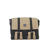 Túi đeo chéo thời trang đi học đi làm vải canvas vừa laptop 13" A4 - Classic Cross Jamlos