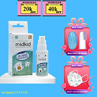 Xịt chống sâu răng Midkid, chăm sóc và bảo vệ răng cho bé 1+(30ml)