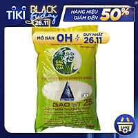 Gạo Thơm ST25 Túi 5Kg - Đạt Giải Gạo Ngon Nhất Thế Giới Năm 2019 tại Manila - Đặc Sản Sóc Trăng