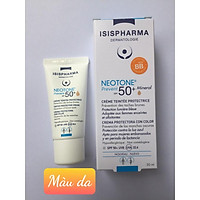 Kem chống nắng che khuyết điểm nâng tone Neotone Prevent SPF50+ Isis pharma