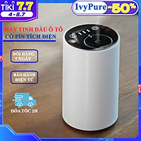 Máy Xông Tinh Dầu Có Pin Tích Điện, Vỏ Kim Loại Nguyên Khối, Nút Cảm Ứng, Tặng Tinh Dầu (Tùy Chọn) - Máy Khuếch Tán Tinh Dầu Trực Tiếp Chuyên Dụng Cho Xe ô tô và Gia Đình