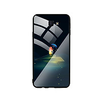 Ốp Lưng Kính Cường Lực cho điện thoại Samsung Galaxy J7 Prime - Little Girl 03