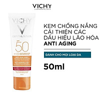 Kem Chống Nắng Chống Lão Hóa Và Dưỡng Da SPF 50 PA+++ Vichy Ideal Soleil Anti-Ageing 50ml