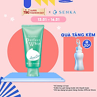 Sữa rửa mặt hỗ trợ trị mụn Senka Perfect Whip Acne Care 100g